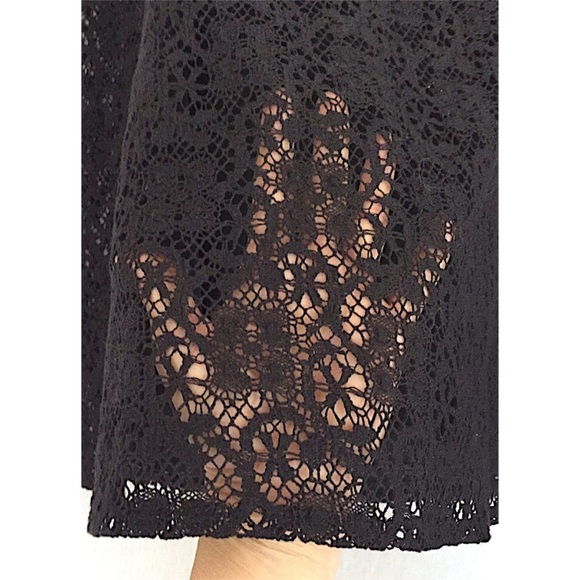 Talbots black lace midi skirt - Picture 2 of 4